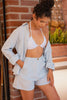 Short Clásico Baby Blue