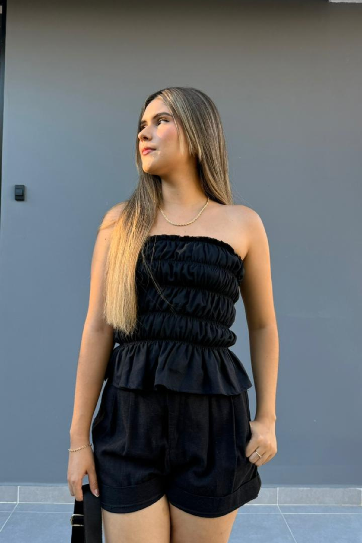 Top Aurora Negro