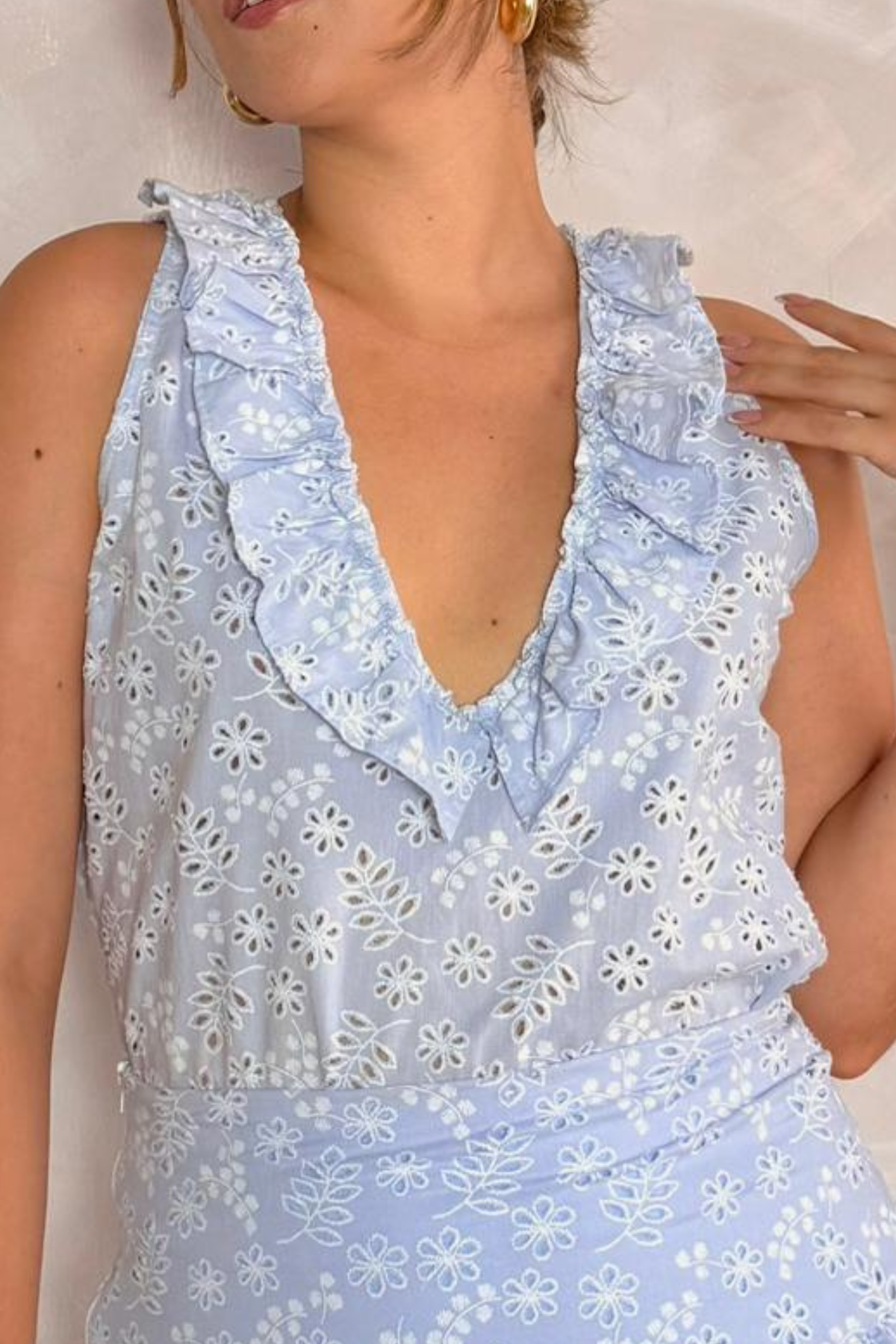 Top Albor Azul