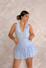 Falda Albor azul