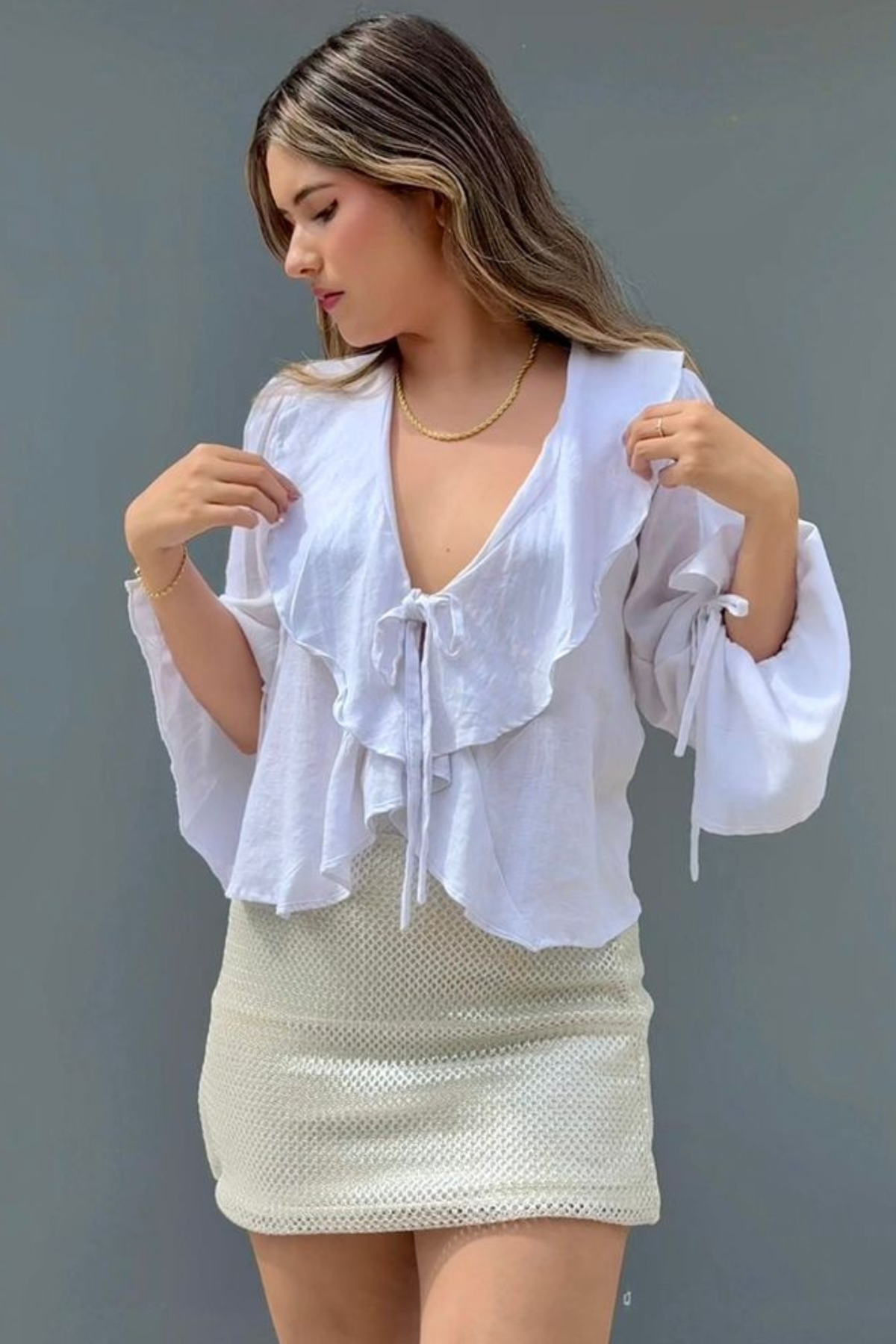 Falda Plata