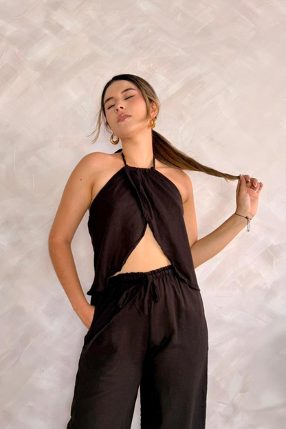 Top Solana Negro