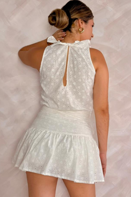 Falda Albor Blanco