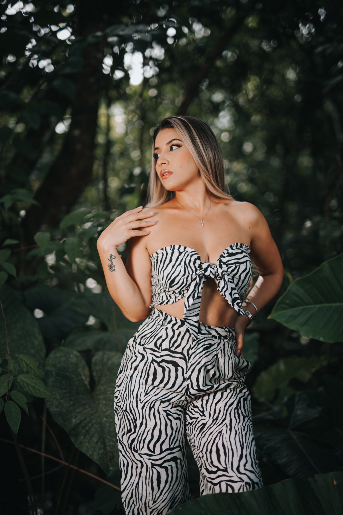Crop Top Cebra