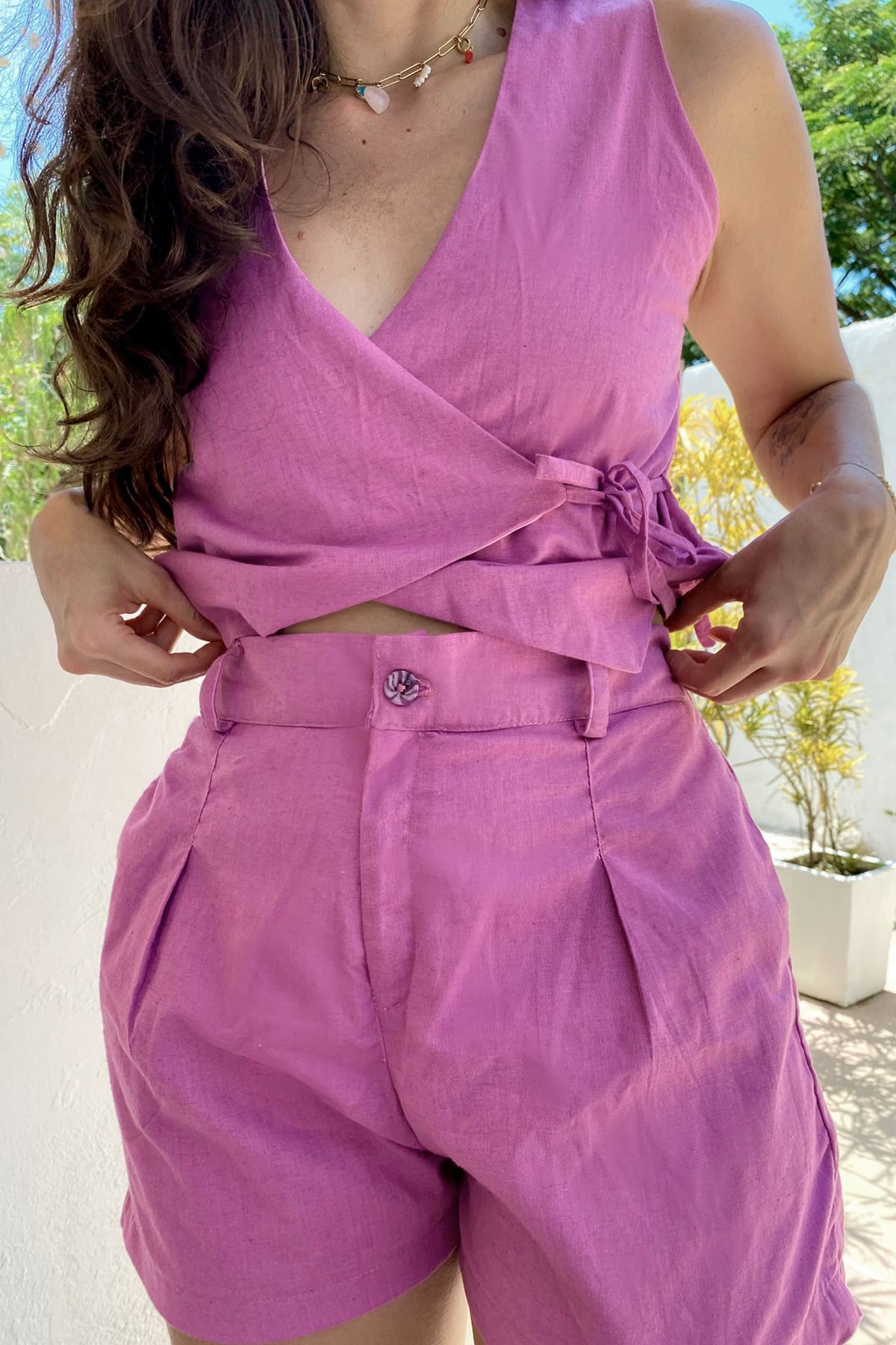 Short Mora en Leche